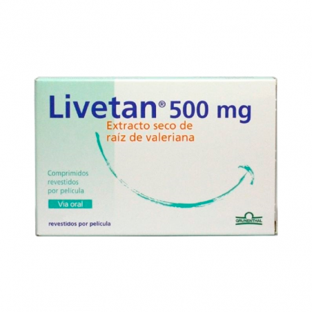 Livetan 500mg 20 comprimés