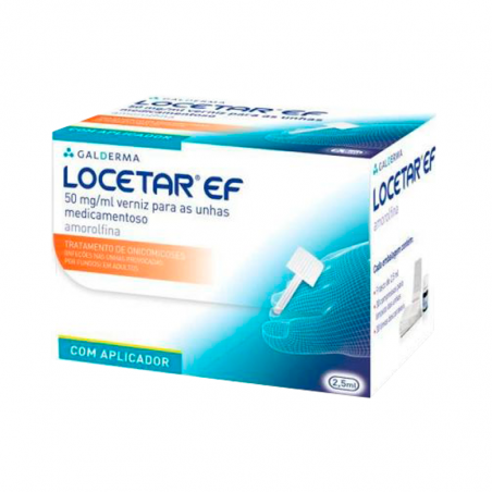 Locetar EF 50 mg / ml Barniz 2,5 ml Locetar EF 50 mg / ml Barniz 2,5 ml
