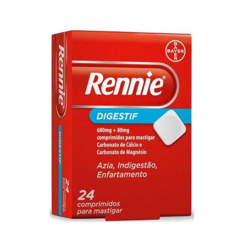 Rennie Digestif 680mg+80mg 24 Comprimidos