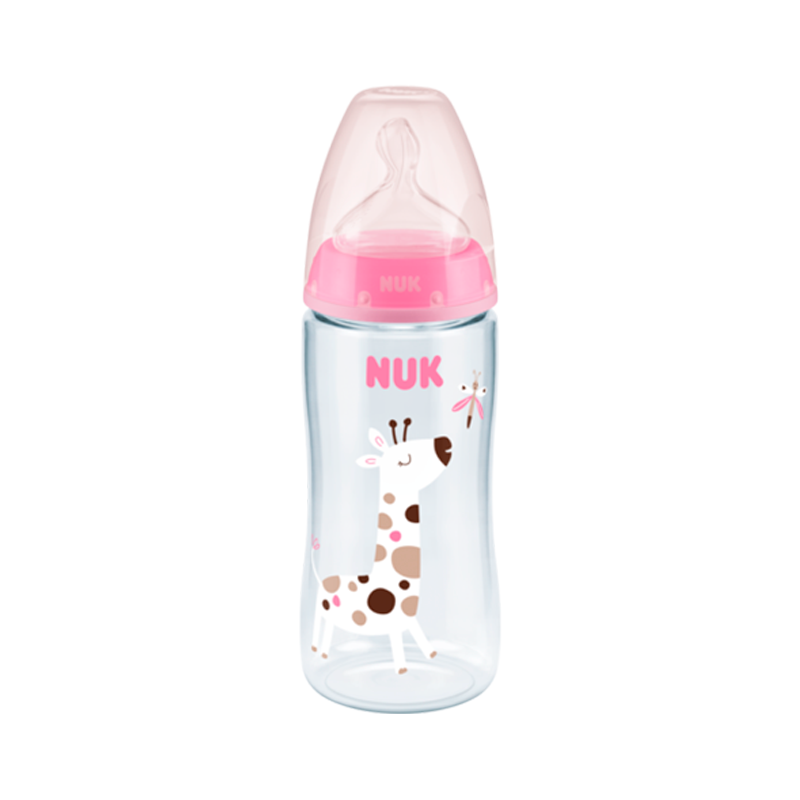 Nuk Biberão First Choice+ Flow Control 6-18m 300ml