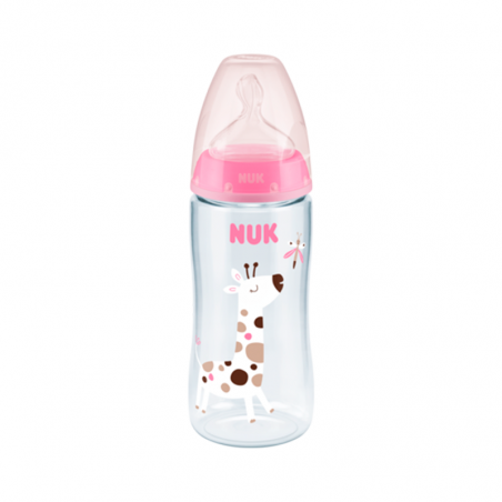 Nuk Biberão First Choice+ Flow Control 6-18m 300ml