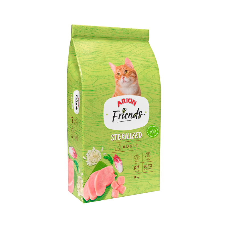 Arion Friends Gato Sterilized 9kg