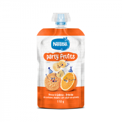 Nestlé Package Party Fruits Banane Orange et Biscuit 110g