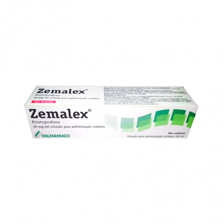 Zemalex Solução Pulverização Cutânea 100ml