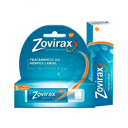 Zovirax 50mg/g Creme 10g