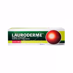 Lauroderme 95mg/g+5mg/g Crème 100g