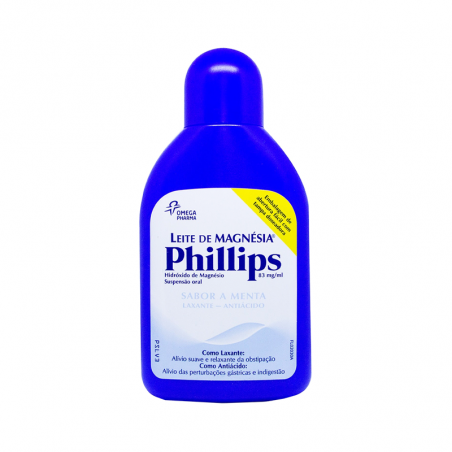 Phillips Leche de Magnesia 83 mg/ml Suspensión Oral 200ml