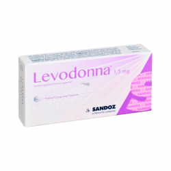 Levodonna 1,5mg 1 comprimido