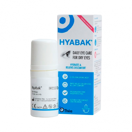 Hypotonic Hyabak 0.15% 15ml