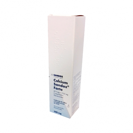 Calcium Sandoz Forte 500mg 20 effervescent tablets
