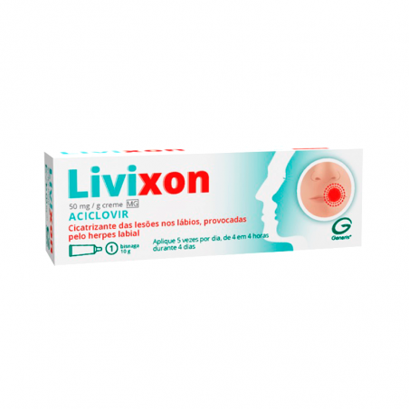 Livixon 50mg/g Crème 10g