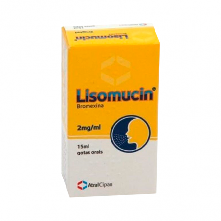 Lisomucina 2mg/ml Gotas orales 15ml