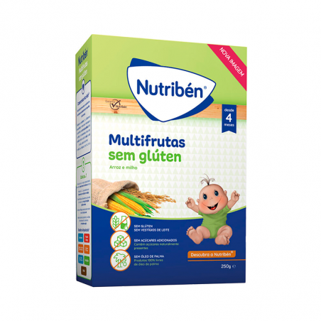 Nutribén Non-Dairy Multifruit Papas 250g