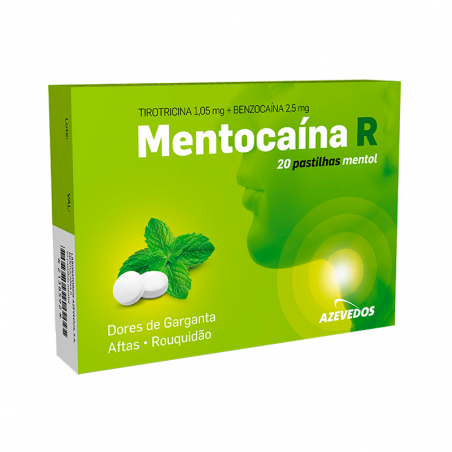 Mentocaína R 20 pastillas Mentocaína R 20 pastillas