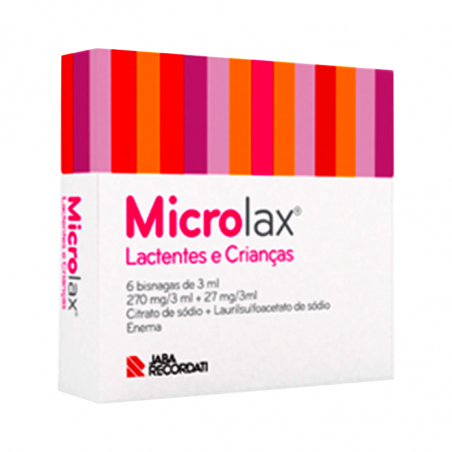 Microlax 270mg/3ml+27mg/3ml Rectal Solution 6x3ml