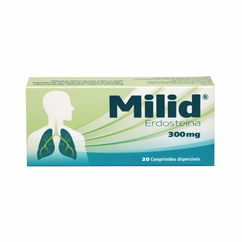 Milid 300mg 20 dispersible tablets