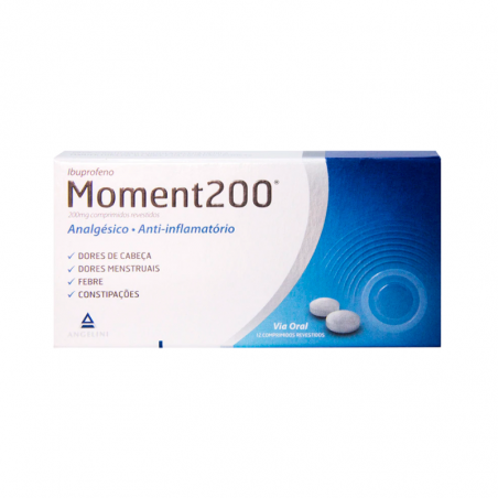 Moment 200 12 comprimés Moment 200 12 comprimés