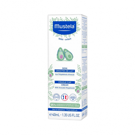 Mustela Bebe Crema Crust Lactea 40ml Mustela Bebe Crema Crust Lactea 40ml