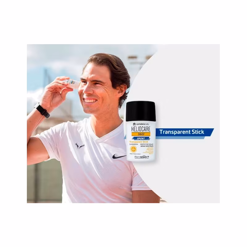 Heliocare 360º Sport Transparent Stick SPF50+ 25g
