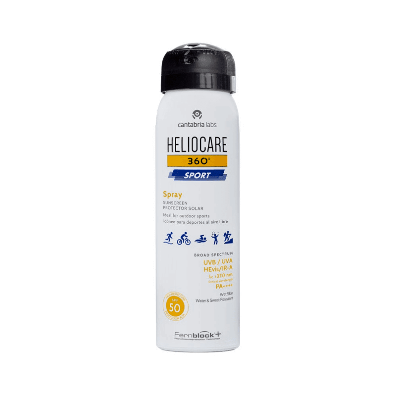 Heliocare 360º Sport Spray Transparente SPF50+ 100ml