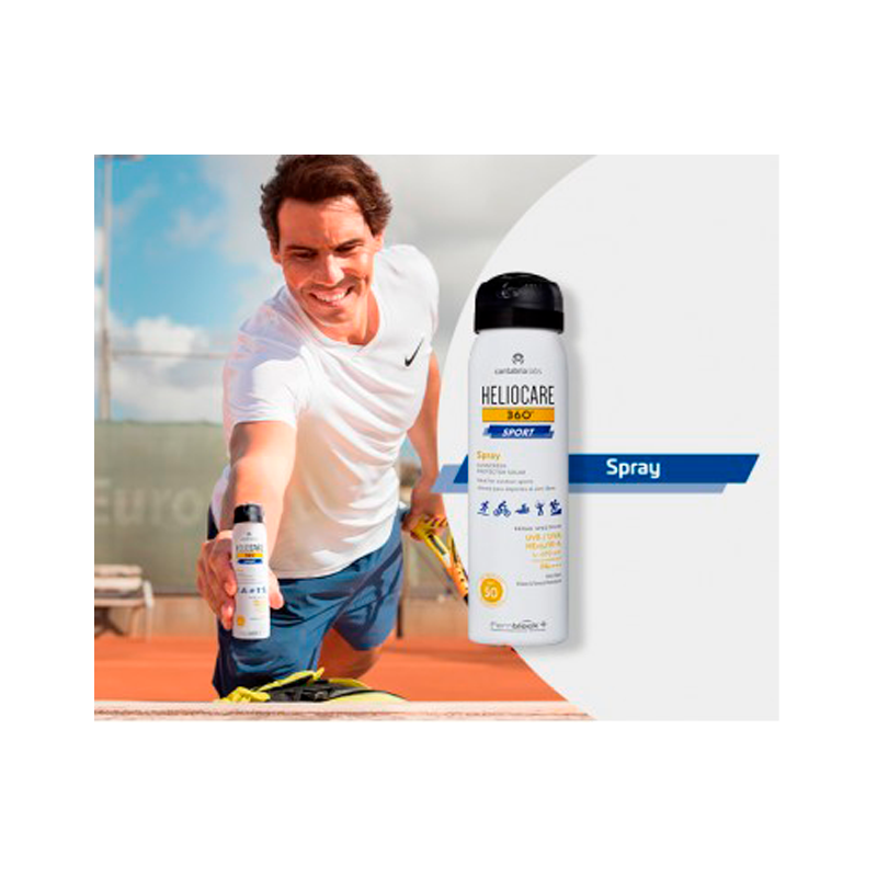 Heliocare 360º Sport Spray Transparente SPF50+ 100ml