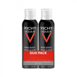 Vichy Homme Anti-Irritation Shaving Foam 2x200ml