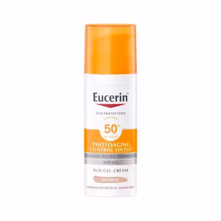 Eucerin Sun Photoaging Control Gel-Crema Tono Medio SPF50+ 50ml