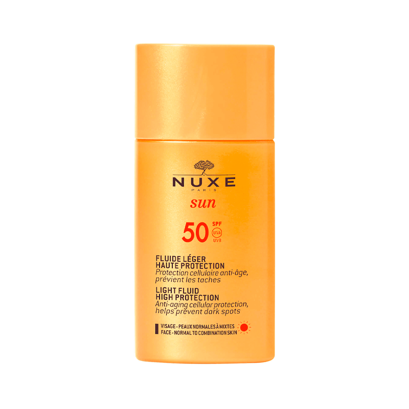 Nuxe Sun Fluide Léger Haute Protection SPF50+ 50 ml