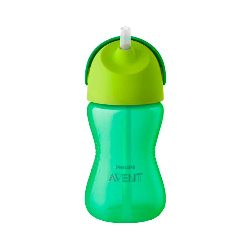 Philips Avent Vaso Pajita Verde 12m+ 300ml