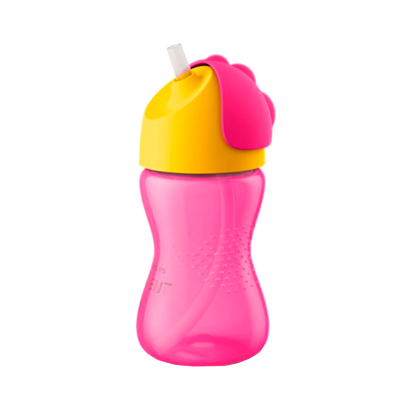 Philips Avent Straw Cup Pink 12m+ 300ml
