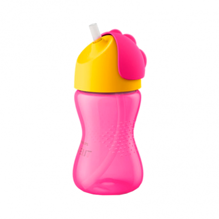 Philips Avent Copo com Palhinha Rosa 12m+ 300ml