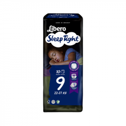 Libero Sleep Tight Absorbant Underwear Taille 9 Medium 10pcs