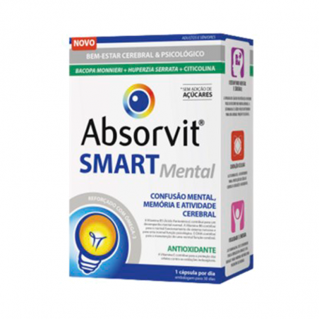 Absorvit Smart Mental 30cápsulas
