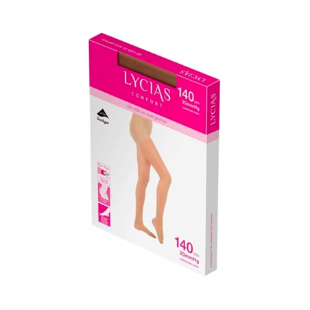 Lycias Mallas Comfort 140Den Gris T3 Lycias Mallas Comfort 140Den Gris T3