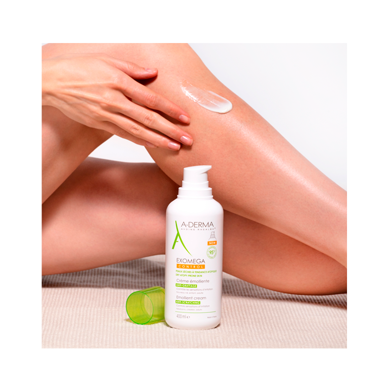 A-Derma Exomega Control Emollient Cream 400ml