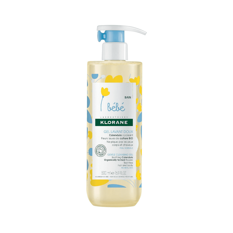 Klorane Bébé Gel Nettoyant Doux 500 ml