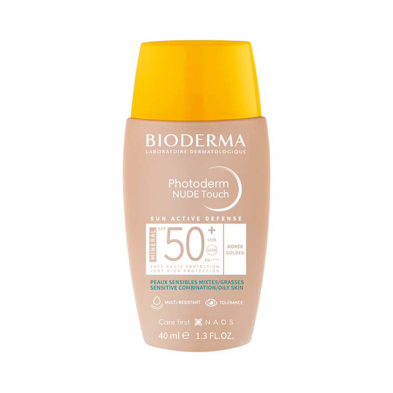 Bioderma Photoderm Nude Touch SPF50+ Dourado 40ml
