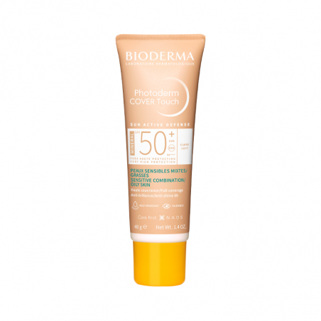 Bioderma Photoderm Cover Touch SPF50+ Claro 40 g
