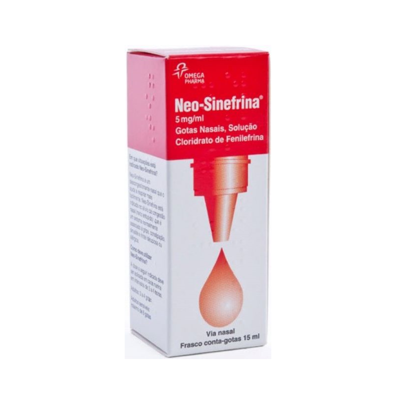 Neo-Sinefrina 5mg/ml Gotas Nasales 15ml