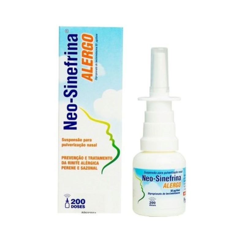 Néo- Neo-Sinefrina Alergo Suspension pour Spray Nasal 200 doses