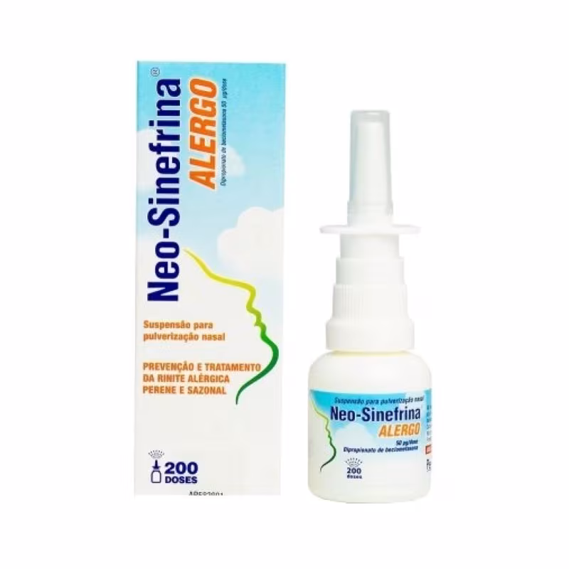 Neo-Sinefrina Alergo Suspensão para Pulverização Nasal 200 doses
