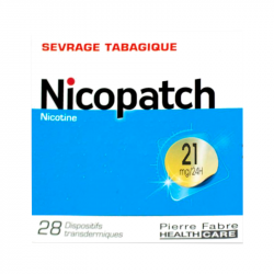 Nicopatch TTS 21mg/24h 28 Patchs Transdermiques