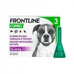 Frontline Combo Cão 20-40kg 3 pipetas