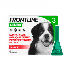 Frontline Combo Cão +40kg 3 pipetas