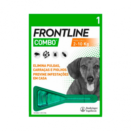 Frontline Combo Cães 2-10kg 1 pipeta