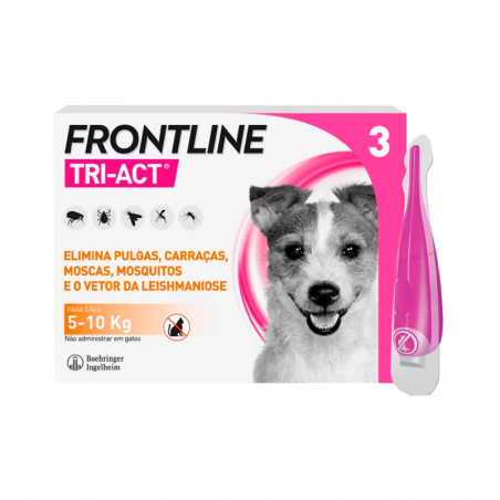Frontline Tri-Act 5-10Kg 3 Pipettes