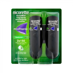 Nicorette BucoMist Menthe 1mg/spray 2x150 pulvérisations