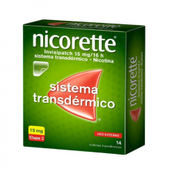 Nicorette Invisipatch 15mg/16h 14 dispositifs transdermiques