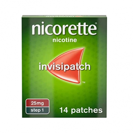 Nicorette Invisipatch 25mg/16h 14 dispositifs transdermiques