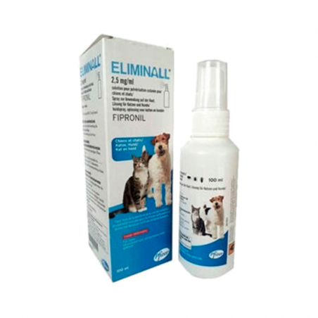 Eliminall 2.5mg / ml Spray Dogs and Cats 100ml Eliminall 2.5mg / ml Spray Dogs and Cats 100ml